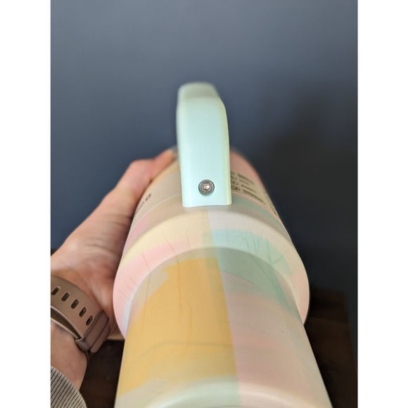 Warm Serene Brushstroke ~ STANLEY CLEAN SLATE TUMBLER 40 0Z - Picture 7 of 9